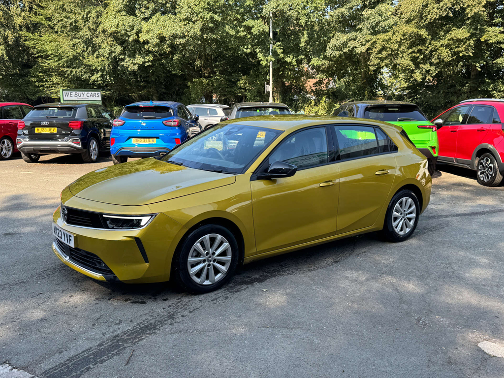 Vauxhall Astra 1.2L Turbo Design Yellow #6