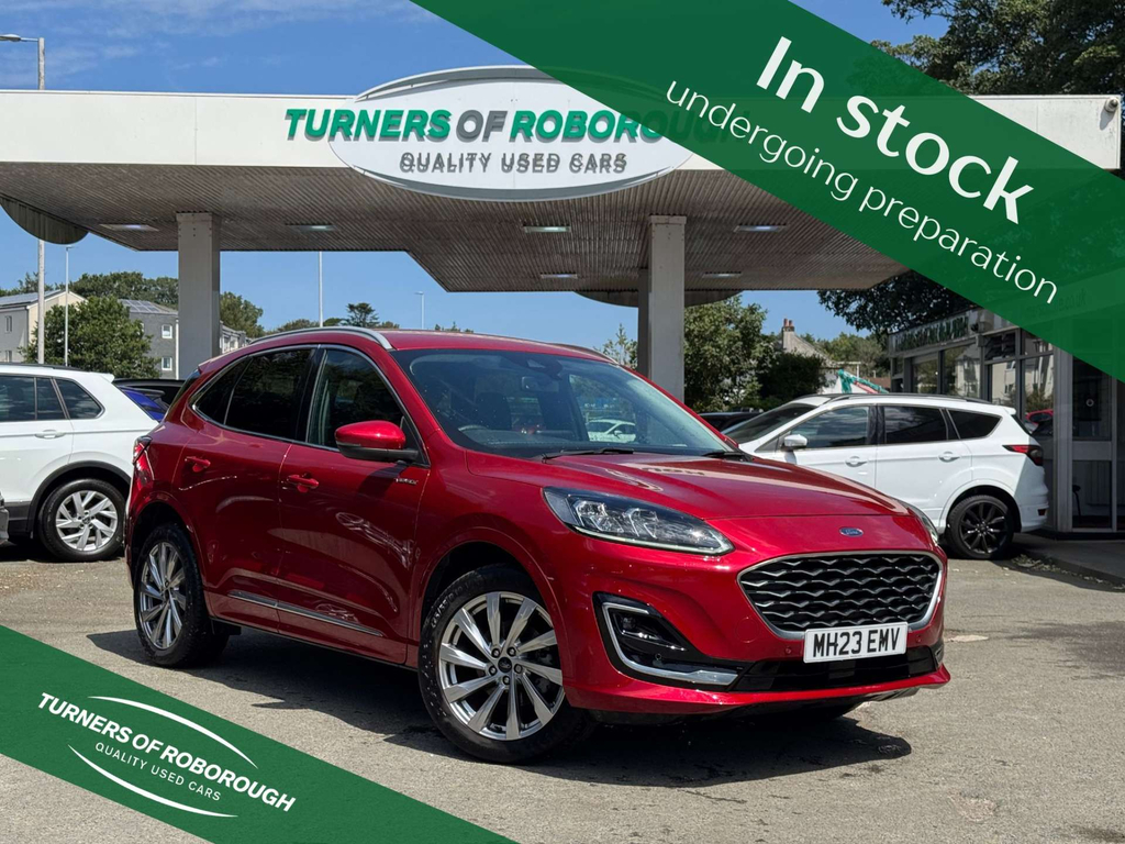 Ford Kuga 2.5L Duratec Fhev Vignale Cvt Red