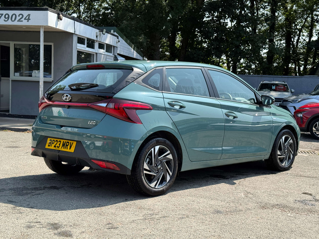 Hyundai I20 1.0L T-gdi Mhev Se Connect Dct Green #5