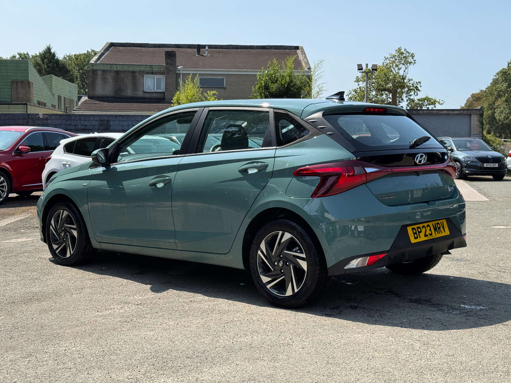 Hyundai I20 1.0L T-gdi Mhev Se Connect Dct Green #4