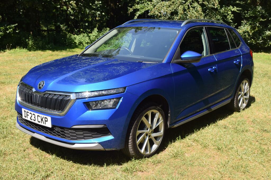 Skoda Kamiq 1.5 Tsi Act Se L Executive Suv E Blue #3