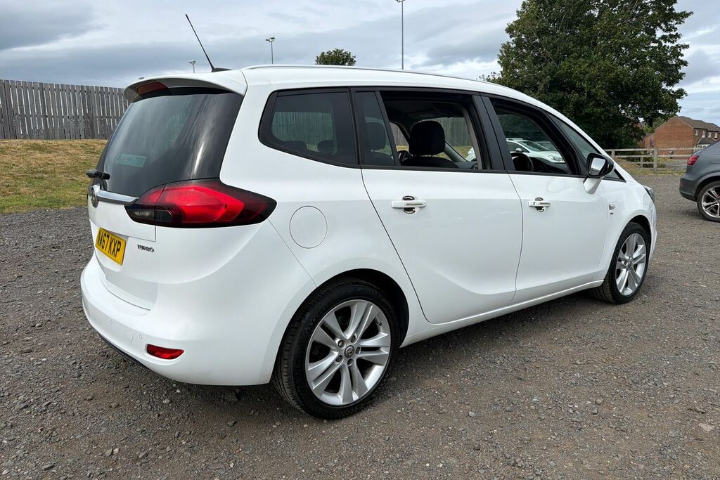 Vauxhall Zafira Tourer Tourer Turbo Sri 7 Seat Mpv 17 Reg Blue #30