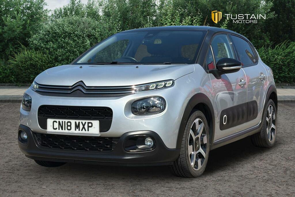 Citroen C3 Citroen C3 1.2 Puretech Flair Hatchback Pet... Silver #6