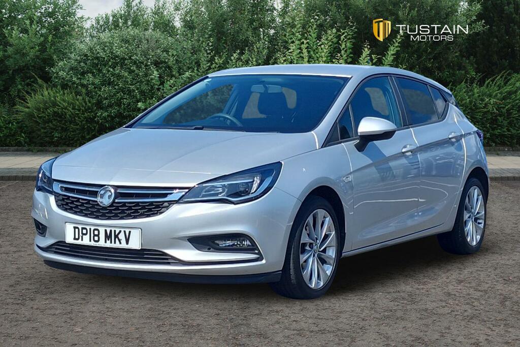 Vauxhall Astra Vauxhall Astra 1.4I Turbo Design Hatchback ... DP18MKV Silver #6