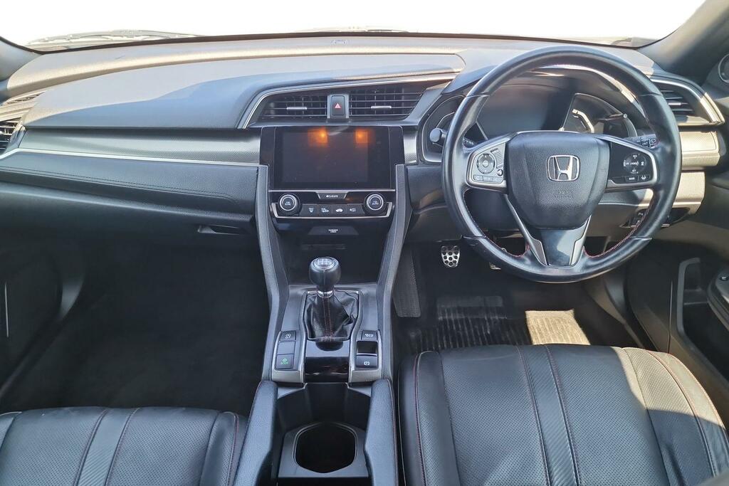 Honda Civic Honda Civic 1.0 Vtec Turbo Sport Line Hatchback... SJ68FXK White #4