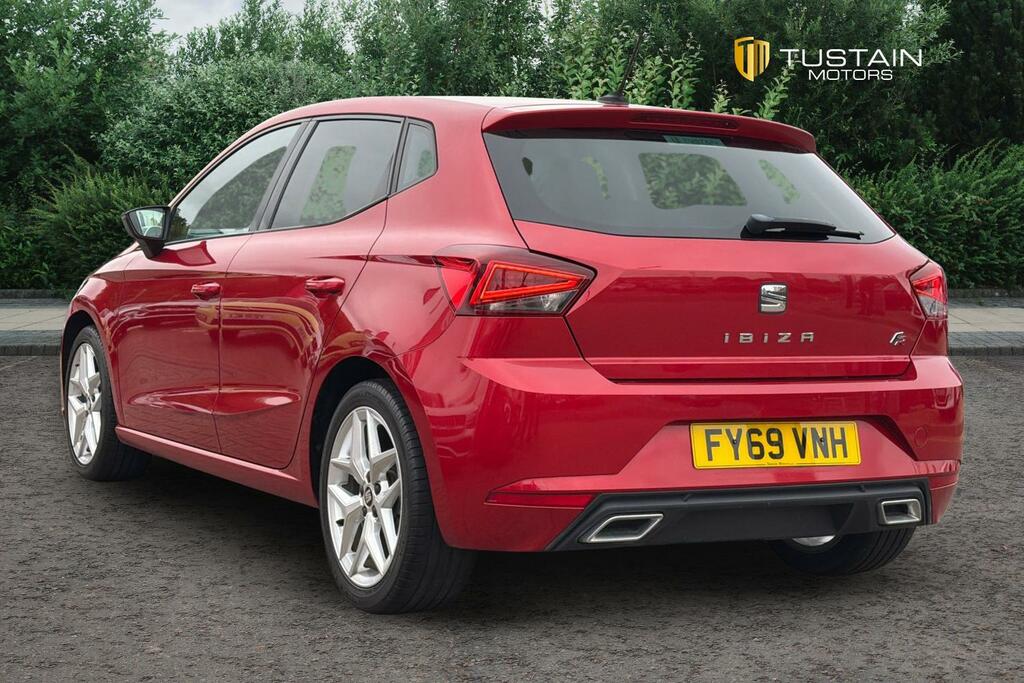 Seat Ibiza Seat Ibiza 1.0 Tsi Fr Hatchback Manu... FY69VNH Red #4