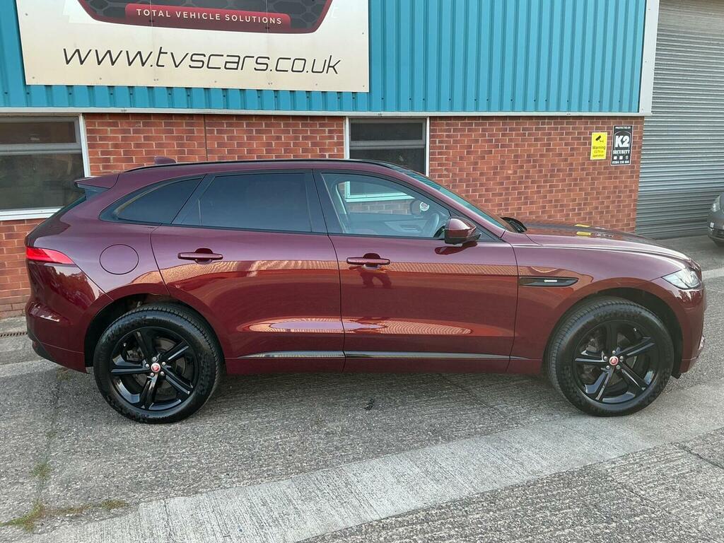 Jaguar F-Pace 2.0 D180 R-sport Awd Euro 6 Ss Red #6