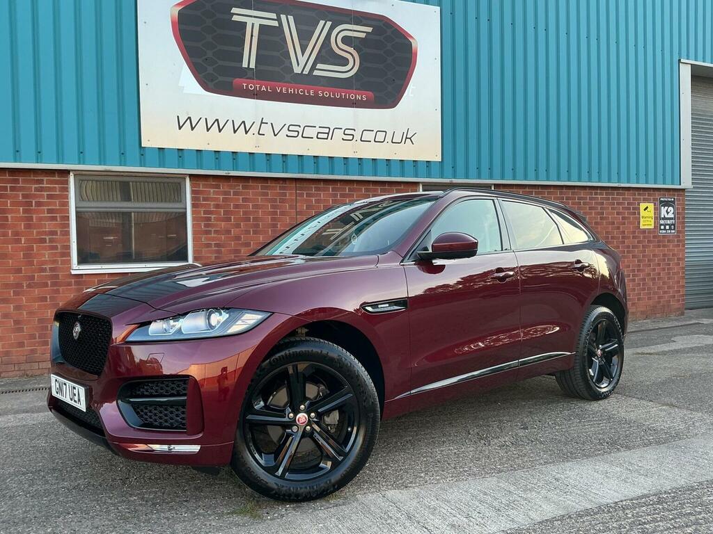Jaguar F-Pace 2.0 D180 R-sport Awd Euro 6 Ss Red #5