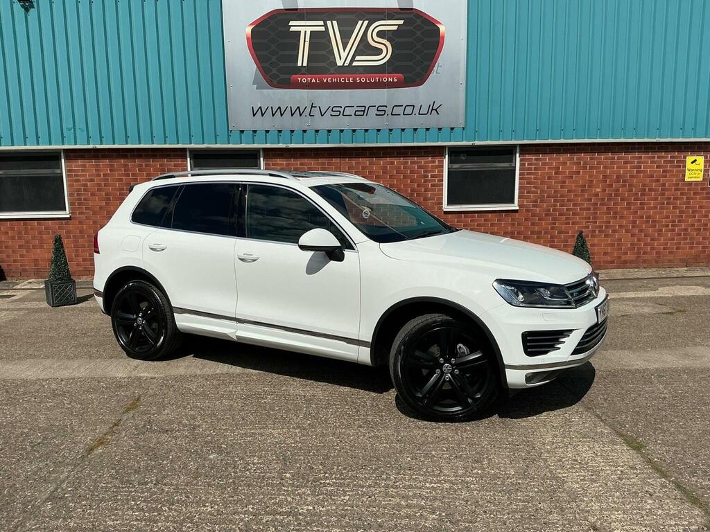 Volkswagen Touareg 3.0 Tdi V6 R-line Plus Tiptronic 4Wd Euro 6 Ss White