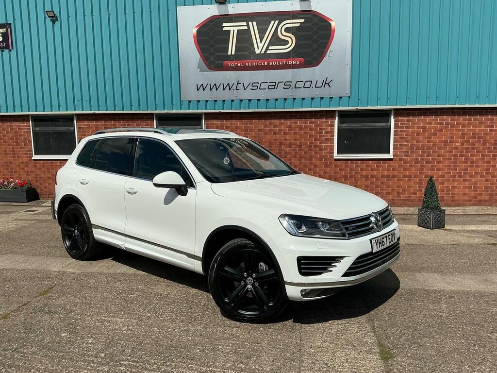 Volkswagen Touareg 3.0 Tdi V6 R-line Plus Tiptronic 4Wd Euro 6 Ss White #2