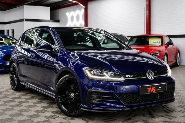 Volkswagen Golf 2.0 Tdi Gtd Hatchback Dsg Euro 6 S S Blue
