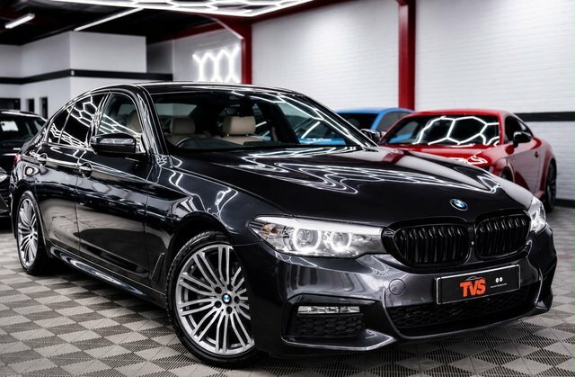 BMW 5 Series 2.0 520D M Sport Saloon Xdrive Eur Grey