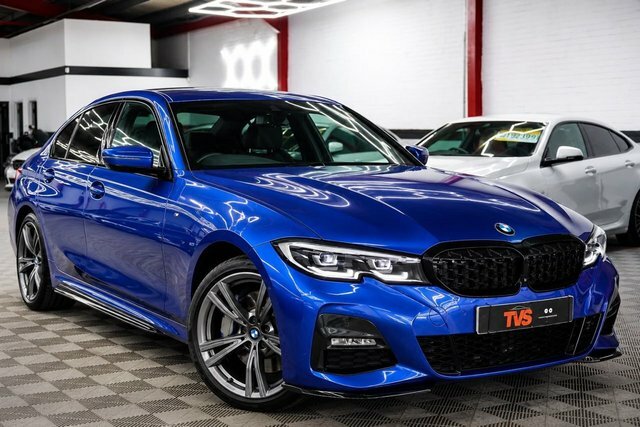 BMW 3 Series 2.0 330E 12Kwh M Sport Saloon Plug-in H Blue