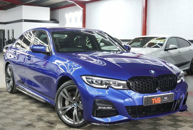 BMW 3 Series 2.0 330E 12Kwh M Sport Saloon Plug-in H Blue