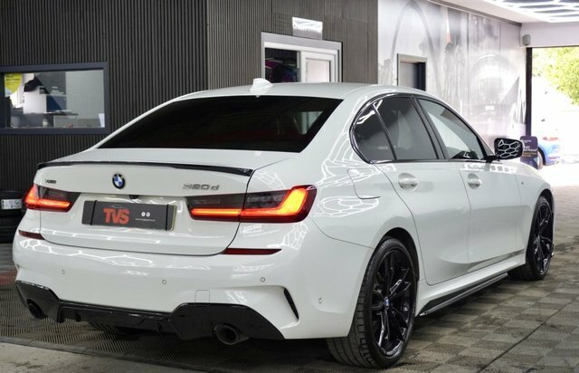 BMW 3 Series 2.0 320D M Sport Saloon Xdrive Eur VK69WCZ White #6