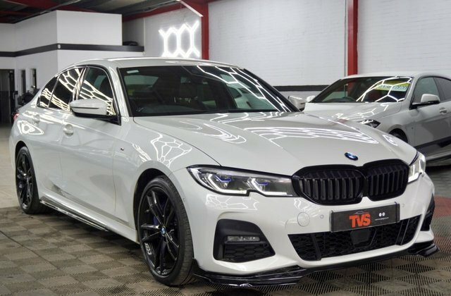 BMW 3 Series 2.0 320D M Sport Saloon Xdrive Eur VK69WCZ White #5