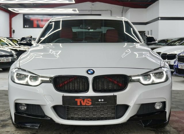BMW 3 Series 2.0 320D M Sport Shadow Edition Saloon YK67TGE White #6