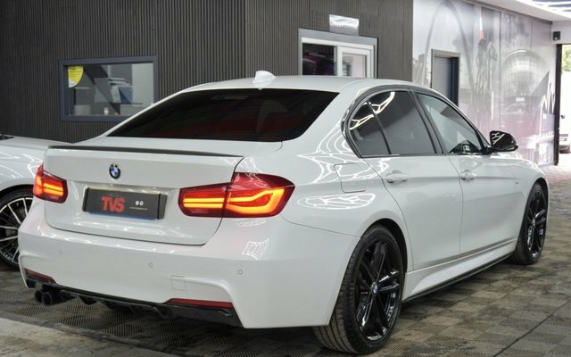 BMW 3 Series 2.0 320D M Sport Shadow Edition Saloon YK67TGE White #5