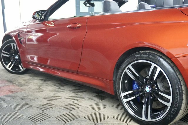 BMW M4 3.0 Biturbo Convertible Dct Euro 6 S S Orange #4