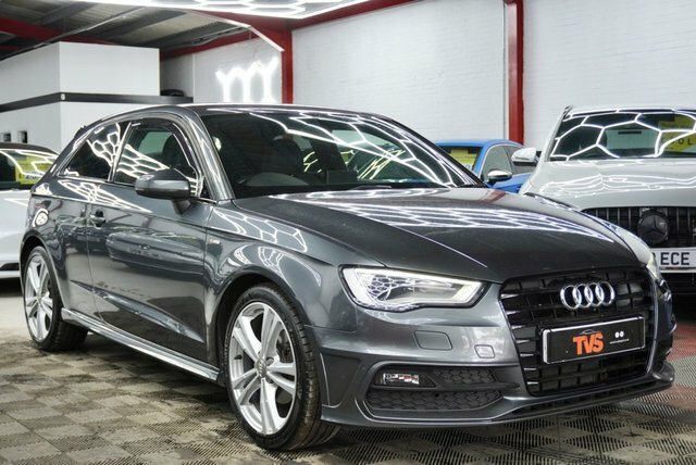 Audi A3 1.6 Tdi S Line Hatchback Euro 5 Grey #5