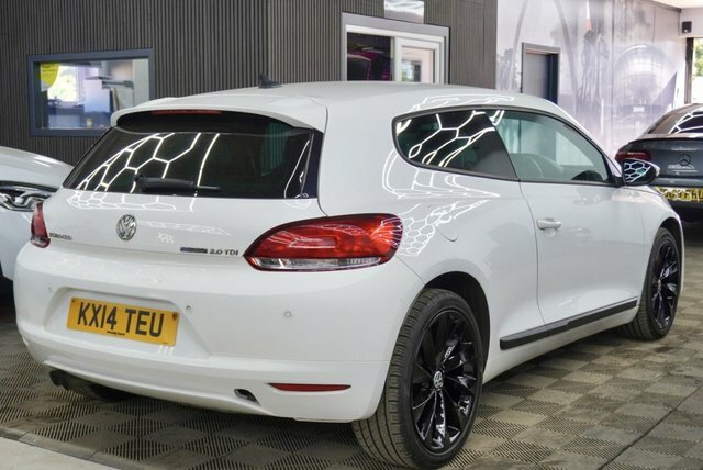 Volkswagen Scirocco 2.0 Tdi Bluemotion Tech Hatchback Dsg E White #2