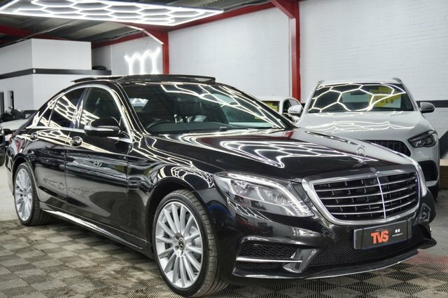 Mercedes-Benz S Class 3.0 S350d V6 Amg Line Premium Plus Saloon Di Black #5