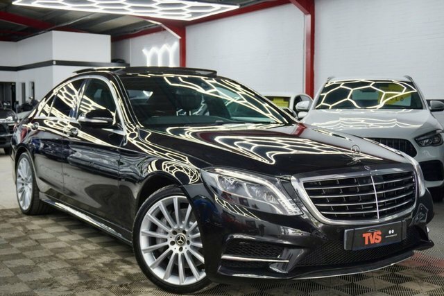 Mercedes-Benz S Class 3.0 S350d V6 Amg Line Premium Plus Saloon Di Black