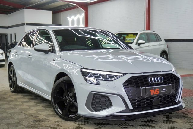 Audi A3 1.0 Tfsi 30 S Line Sportback Eur White
