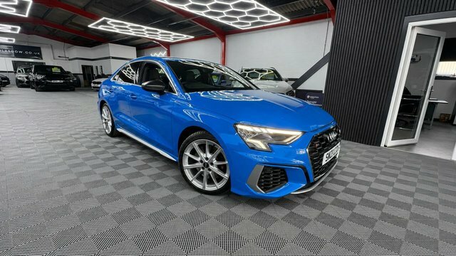 Audi S3 2.0 Tfsi Saloon S Tronic Quattro Euro 6 Blue