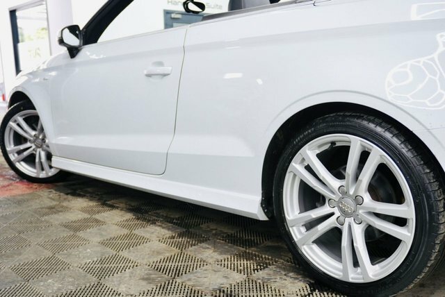 Audi A3 Cabriolet 1.4 Tfsi Cod S Line Convertible White #4
