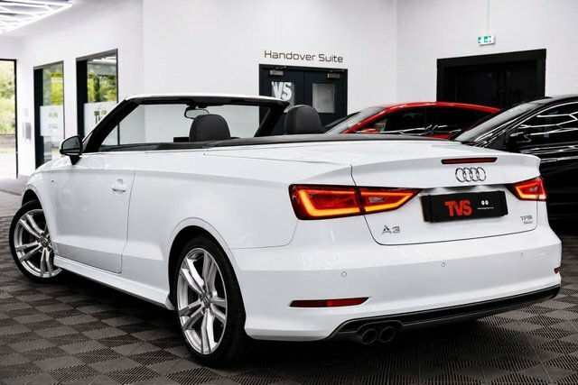 Audi A3 Cabriolet 1.4 Tfsi Cod S Line Convertible White #3