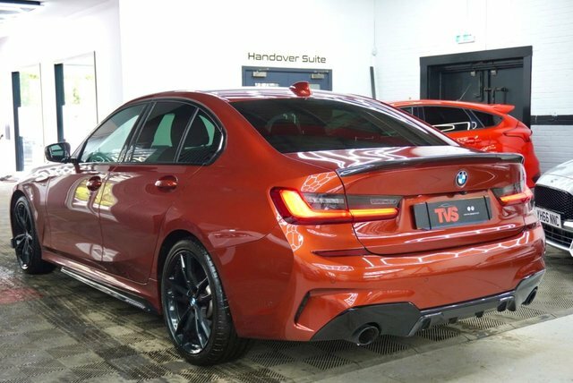 BMW 3 Series 2.0 320D Mht M Sport Saloon Hybrid Orange #5