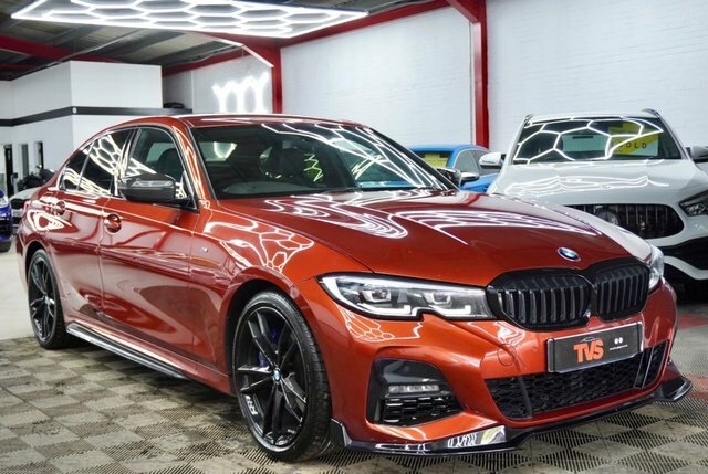 BMW 3 Series 2.0 320D Mht M Sport Saloon Hybrid Orange #3