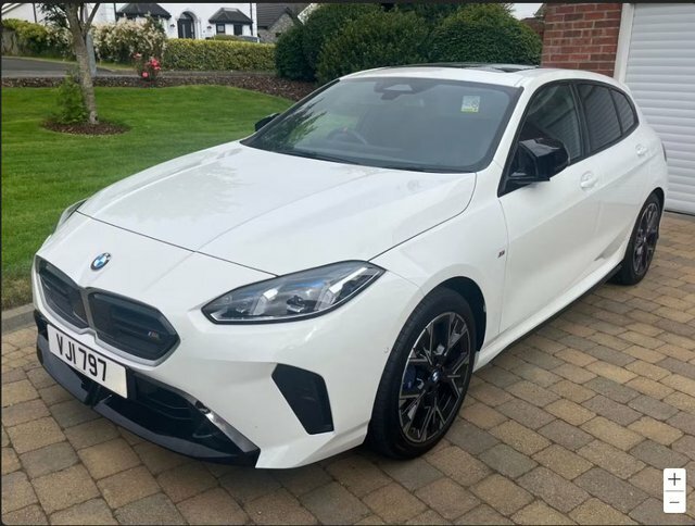 BMW 1 Series 2.0 M135i Hatchback Dct Xdrive Euro 6 VJI797 White #4