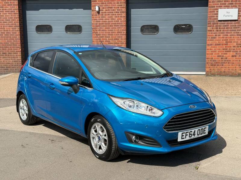 Ford Fiesta 1.6 Tdci Titanium Econetic - 2014 64 Blue