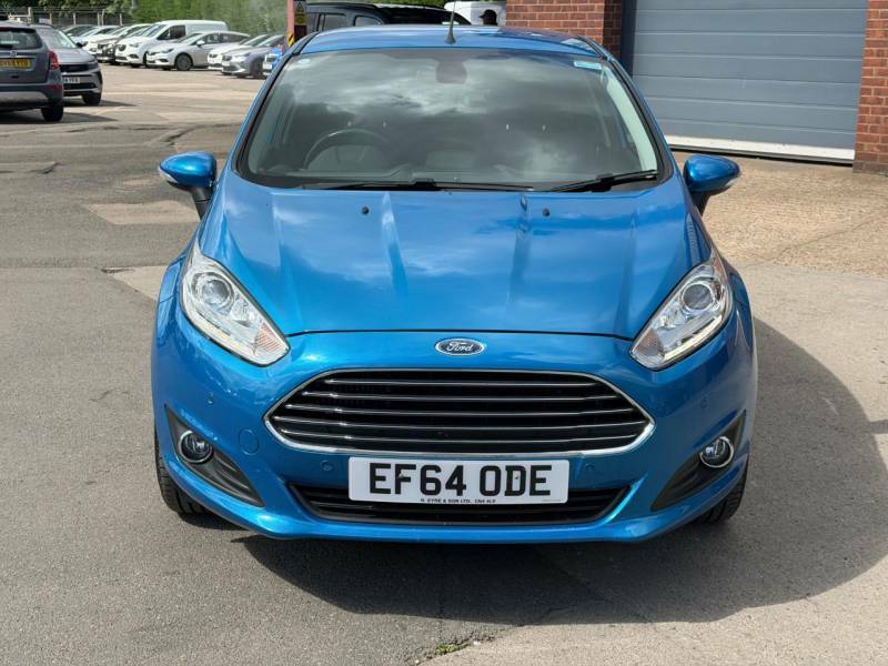 Ford Fiesta 1.6 Tdci Titanium Econetic - 2014 64 Blue #6