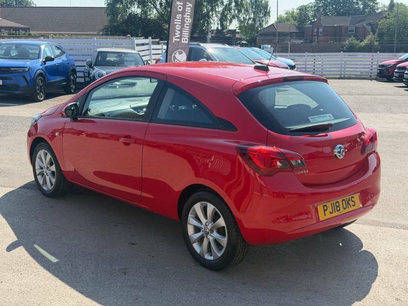 Vauxhall Corsa 1.4 75 Energy Ac - 2018 18 PJ18OKS Red #2
