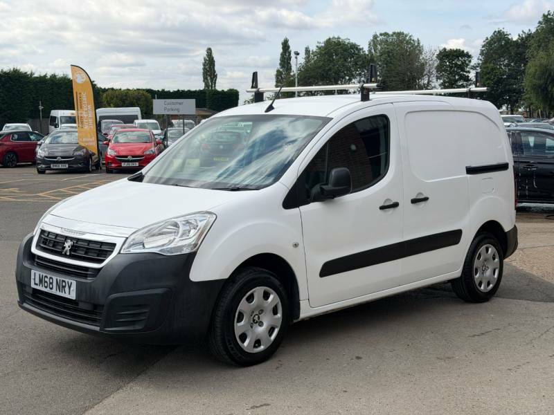 Peugeot Partner 850 1.6 Bluehdi 100 Professional Van Non Ss White #6