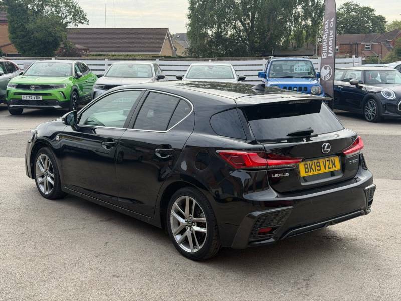 Lexus CT 200H 1.8 F-sport Cvt Black #2