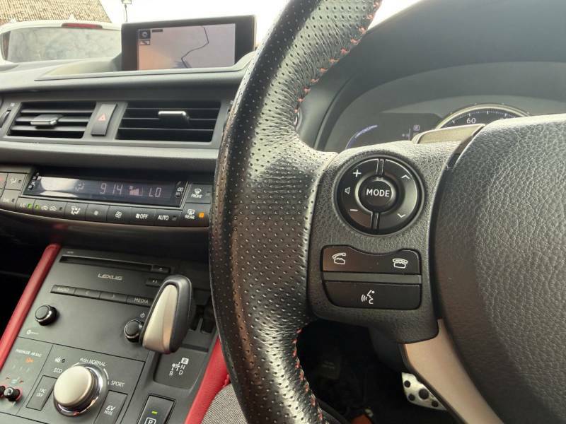Lexus CT F Sport Red #17