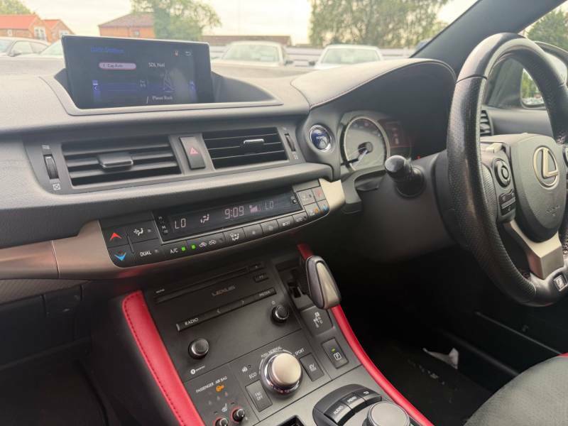 Lexus CT 200H 1.8 F-sport Cvt Black #5