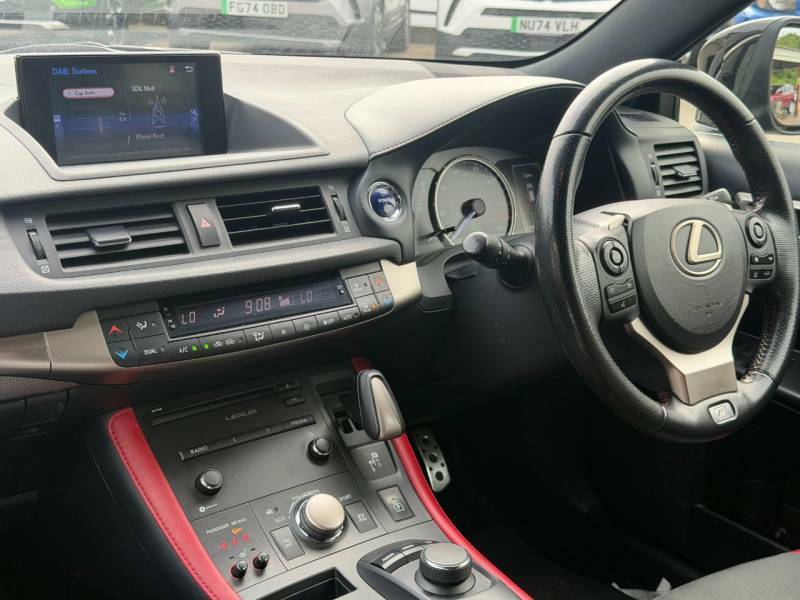 Lexus CT 200H 1.8 F-sport Cvt Black #3