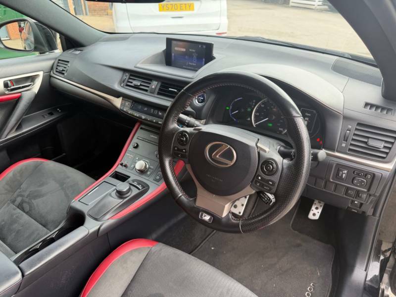 Lexus CT F Sport Red #12