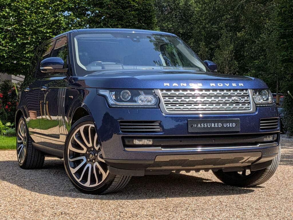 Land Rover Range Rover 4.4 Sd V8 4Wd Euro 6 Ss Blue