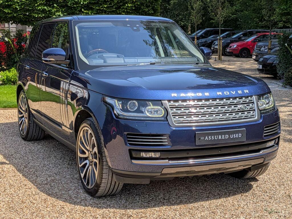Land Rover Range Rover 4.4 Sd V8 4Wd Euro 6 Ss PJ17TZC Blue #3