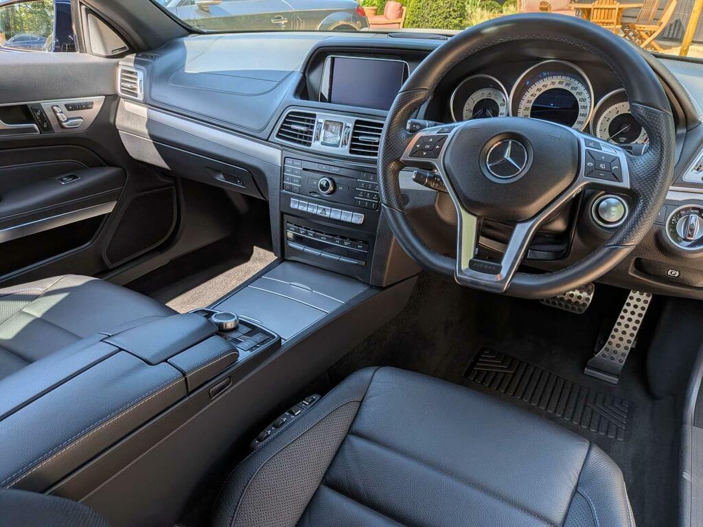 Mercedes-Benz E Class 3.5 E400 V6 Amg Line Edition Cabriolet G-tronic E Blue #6