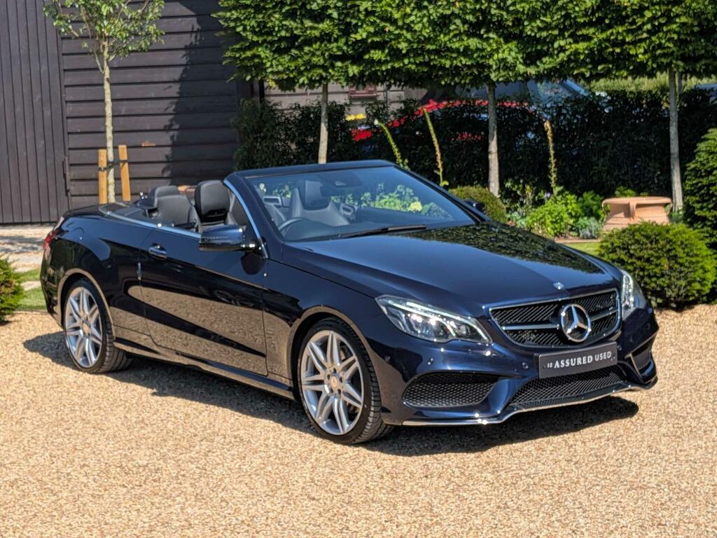 Mercedes-Benz E Class 3.5 E400 V6 Amg Line Edition Cabriolet G-tronic E Blue #3
