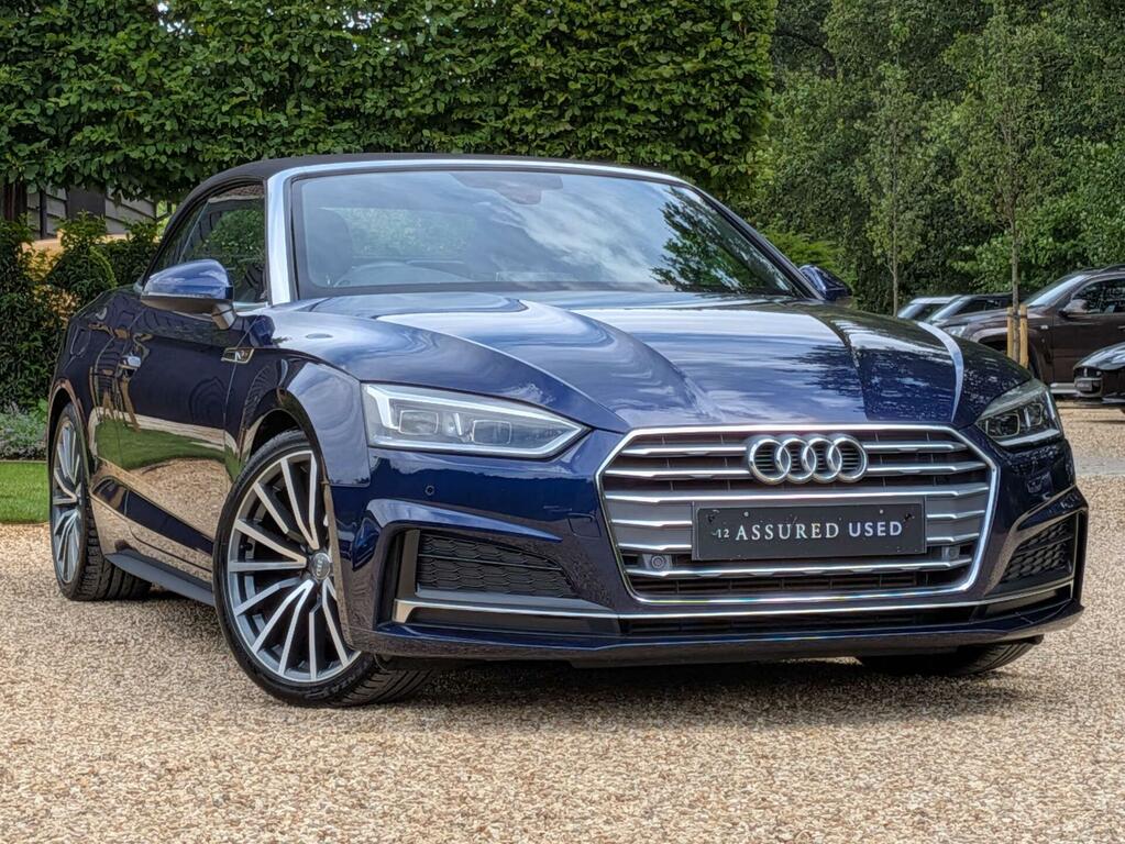 Audi A5 2.0 Tfsi 40 S Line S Tronic Euro 6 Ss Blue