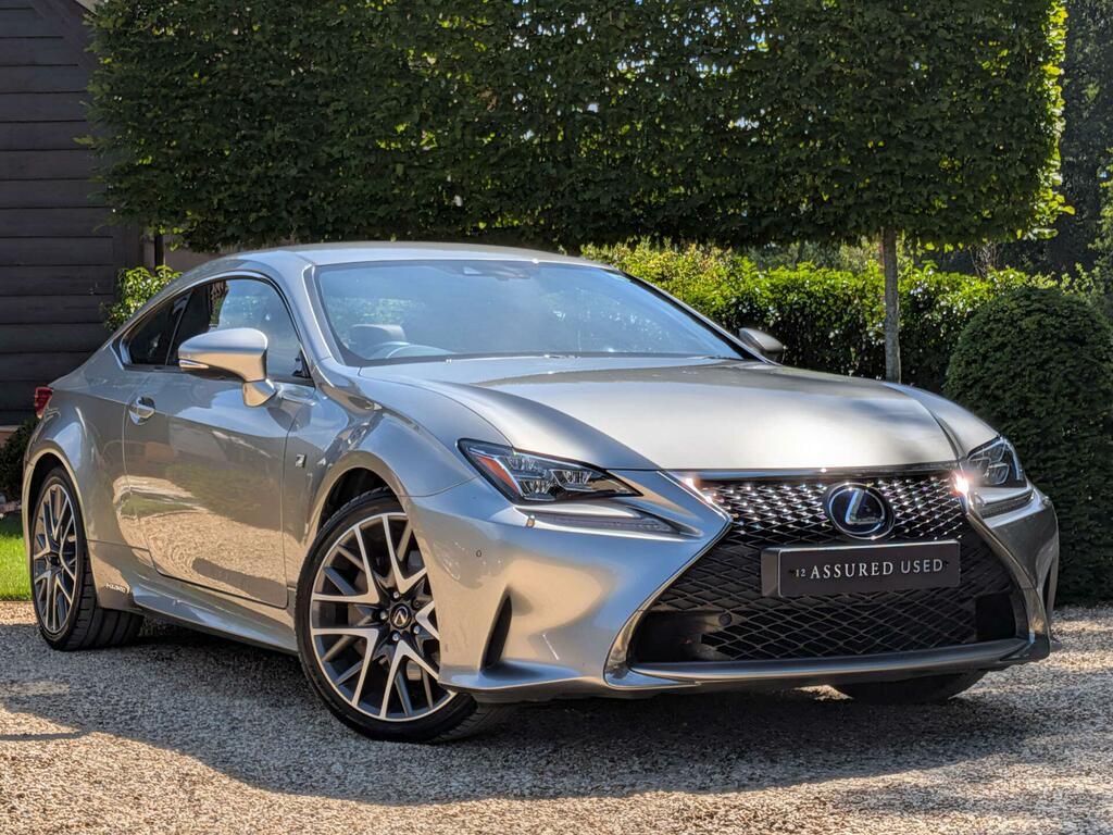 Lexus RC F Sport Silver