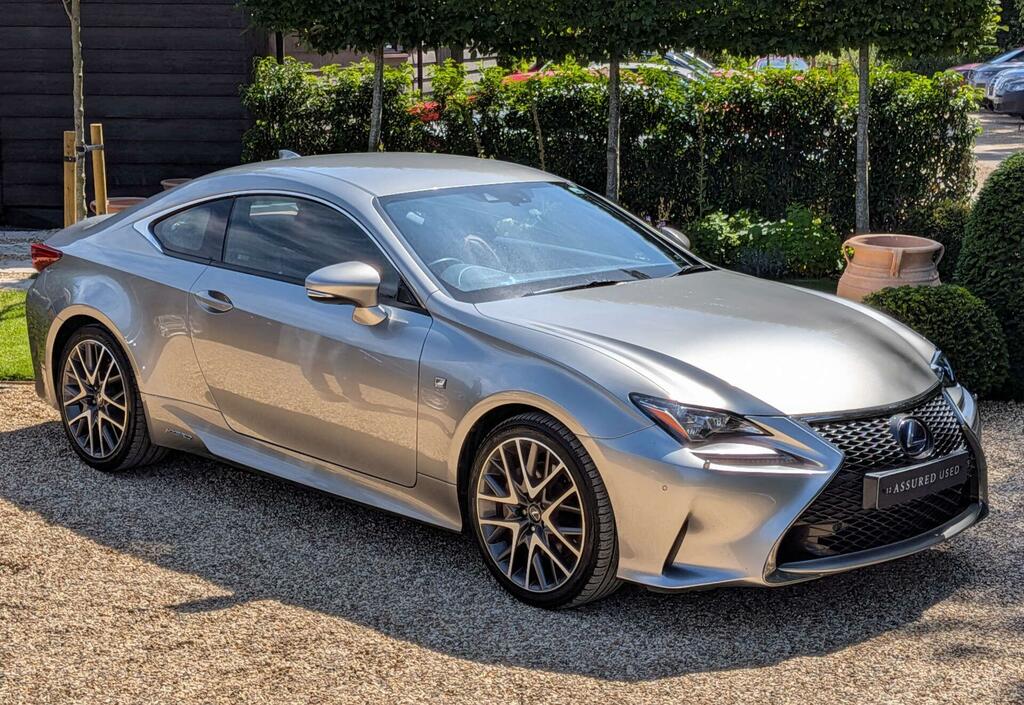 Lexus RC F Sport Silver #3